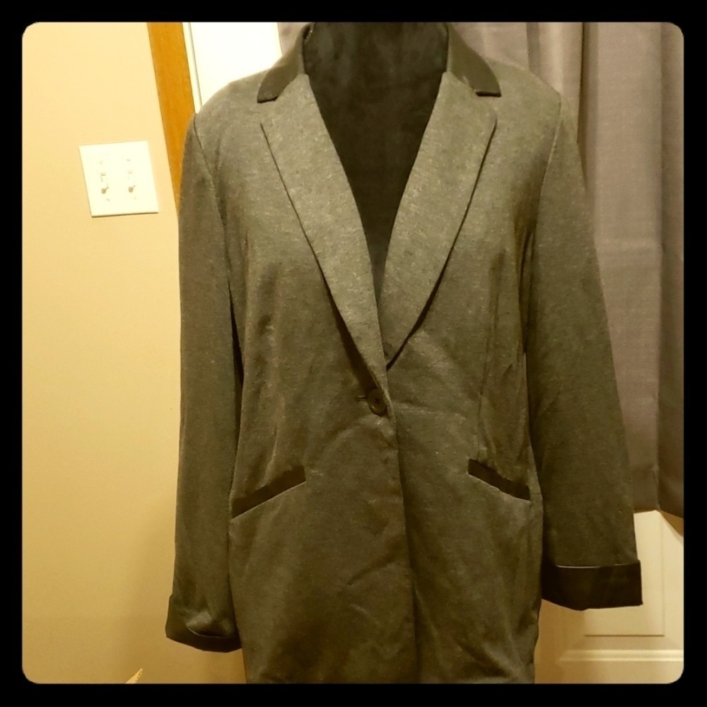2 for 20$ New susan graver blazer faux leather